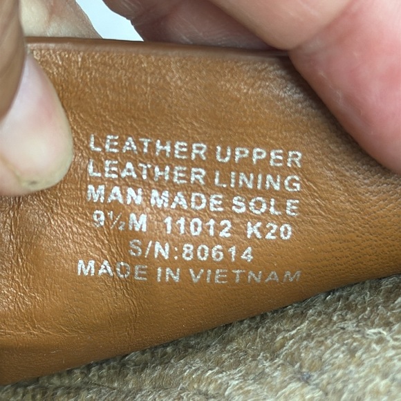 (S1) Tory Burch Benton Double T - Leather and Suede Logo Flats, Size 9.5 M - Picture 9 of 9